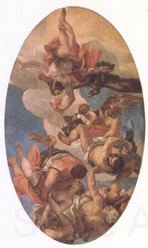 VERONESE (Paolo Caliari) Jupiter Smiting the Vices (mk05)